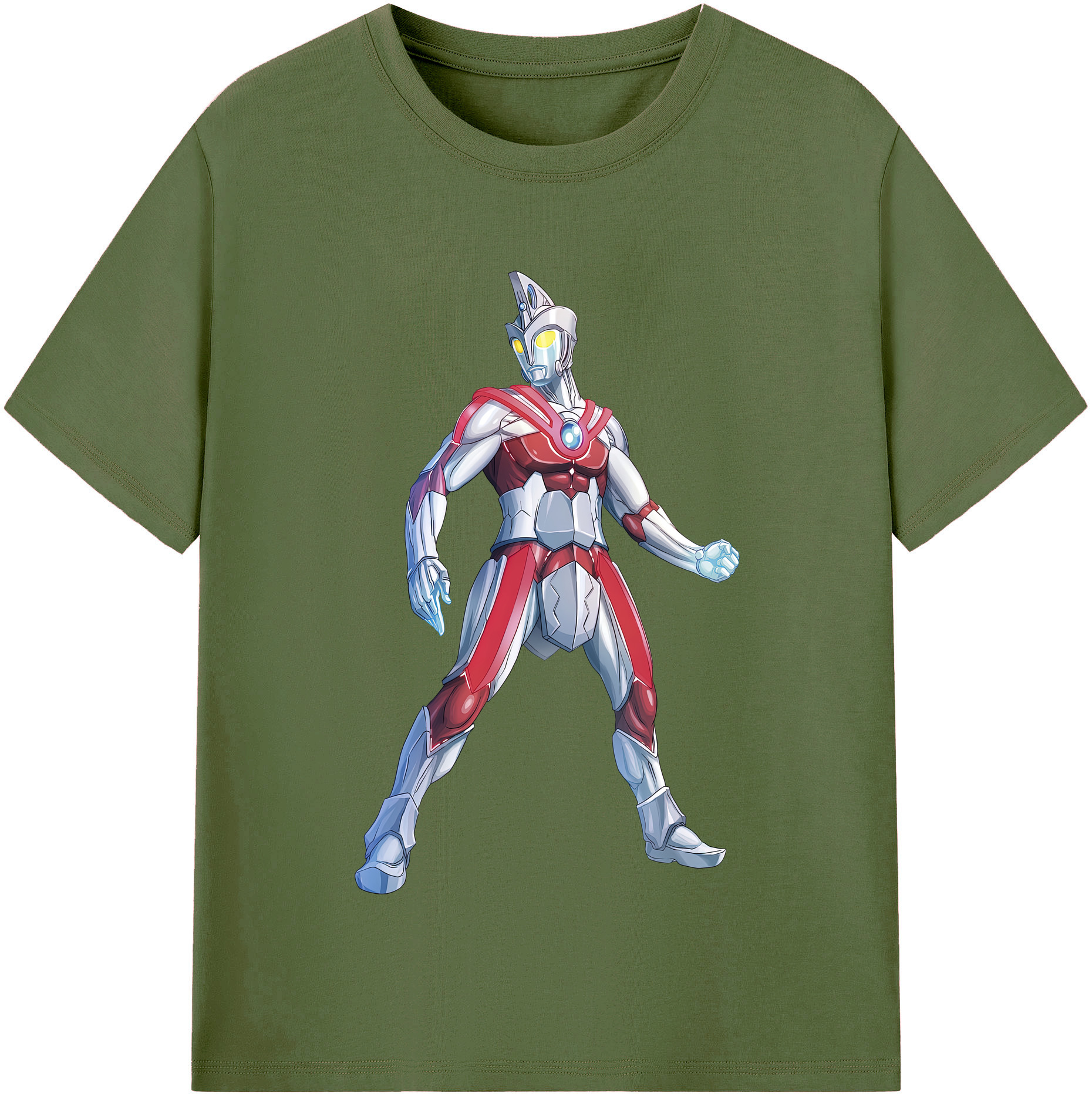 （画像用） ウルトラマン Ultraman 綿100％半袖Tシャツ（フロントプリント）